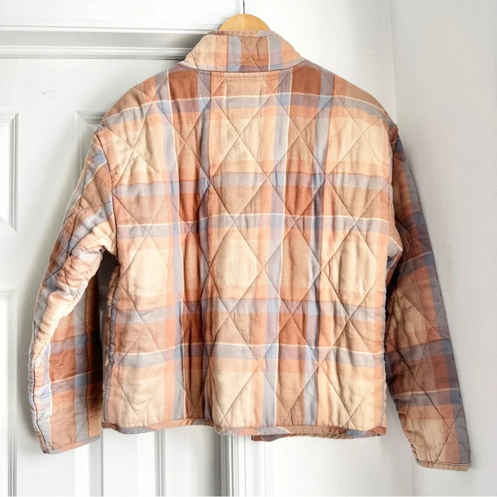 Z Supply Maya Plaid Quilted Women's Jacket